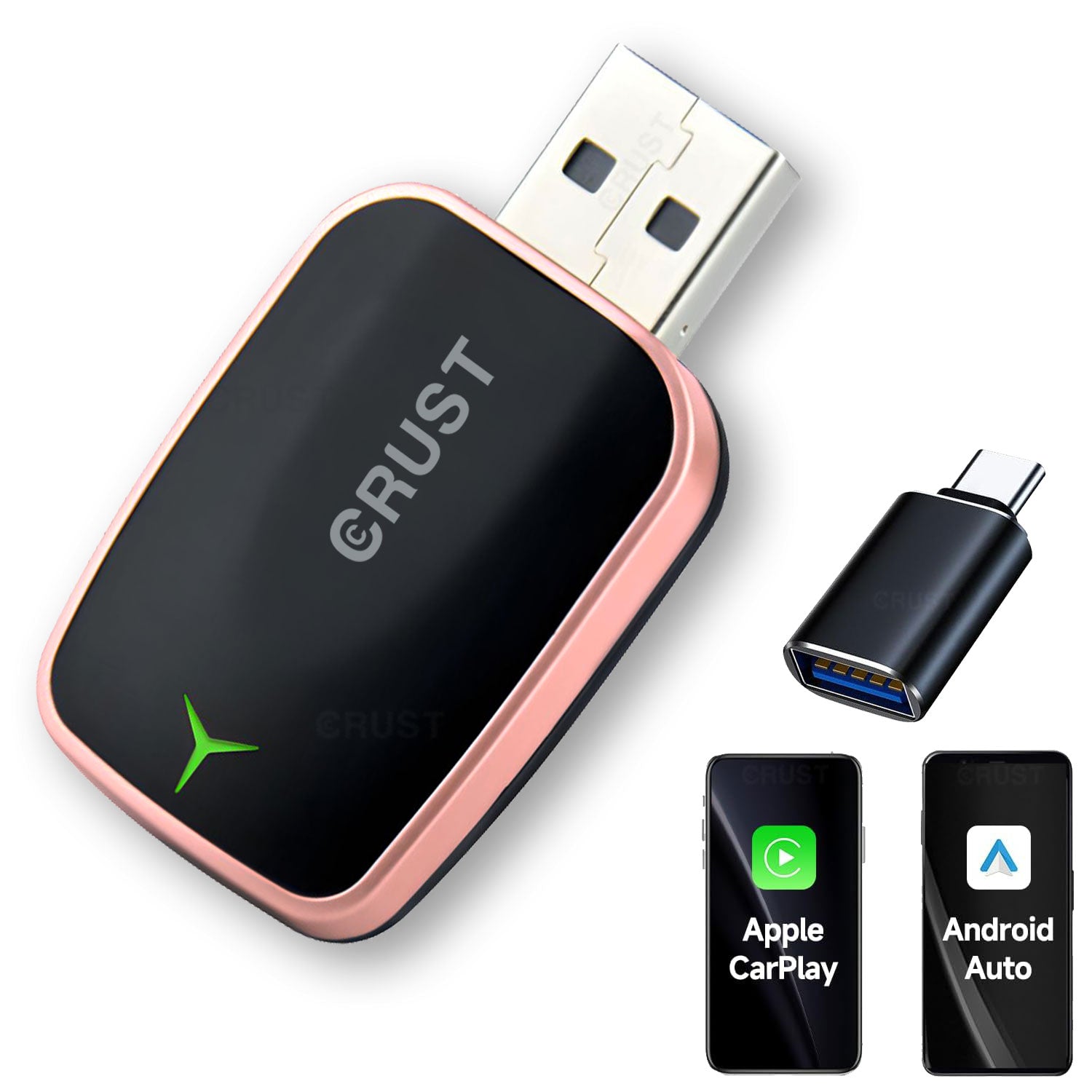 AutoLink W20 Wireless CarPlay / Android Auto Adapter – CRUST Store