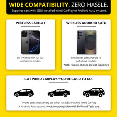AutoLink W20 Wireless CarPlay / Android Auto Adapter