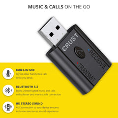 TRX10 2-in-1 Bluetooth Transmitter and Receiver