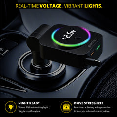 A60 Retractable Car Charger
