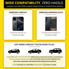 AutoLink W30 Wireless CarPlay / Android Auto Adapter