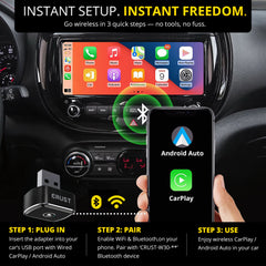 AutoLink W30 Wireless CarPlay / Android Auto Adapter