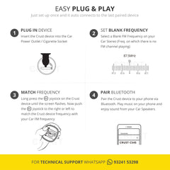 CS45 Car Bluetooth Device