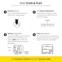 CS60 Car Bluetooth Device